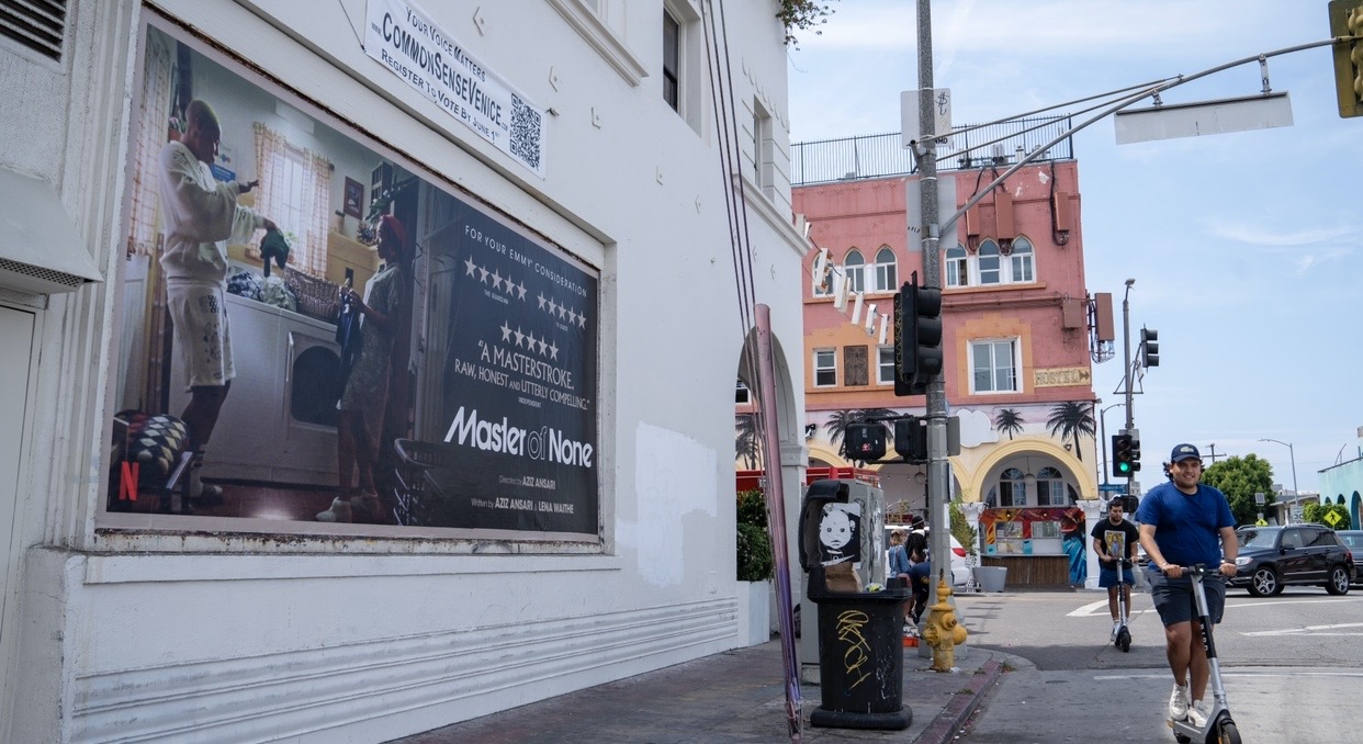 Master of None Emmy's FYC Billboard