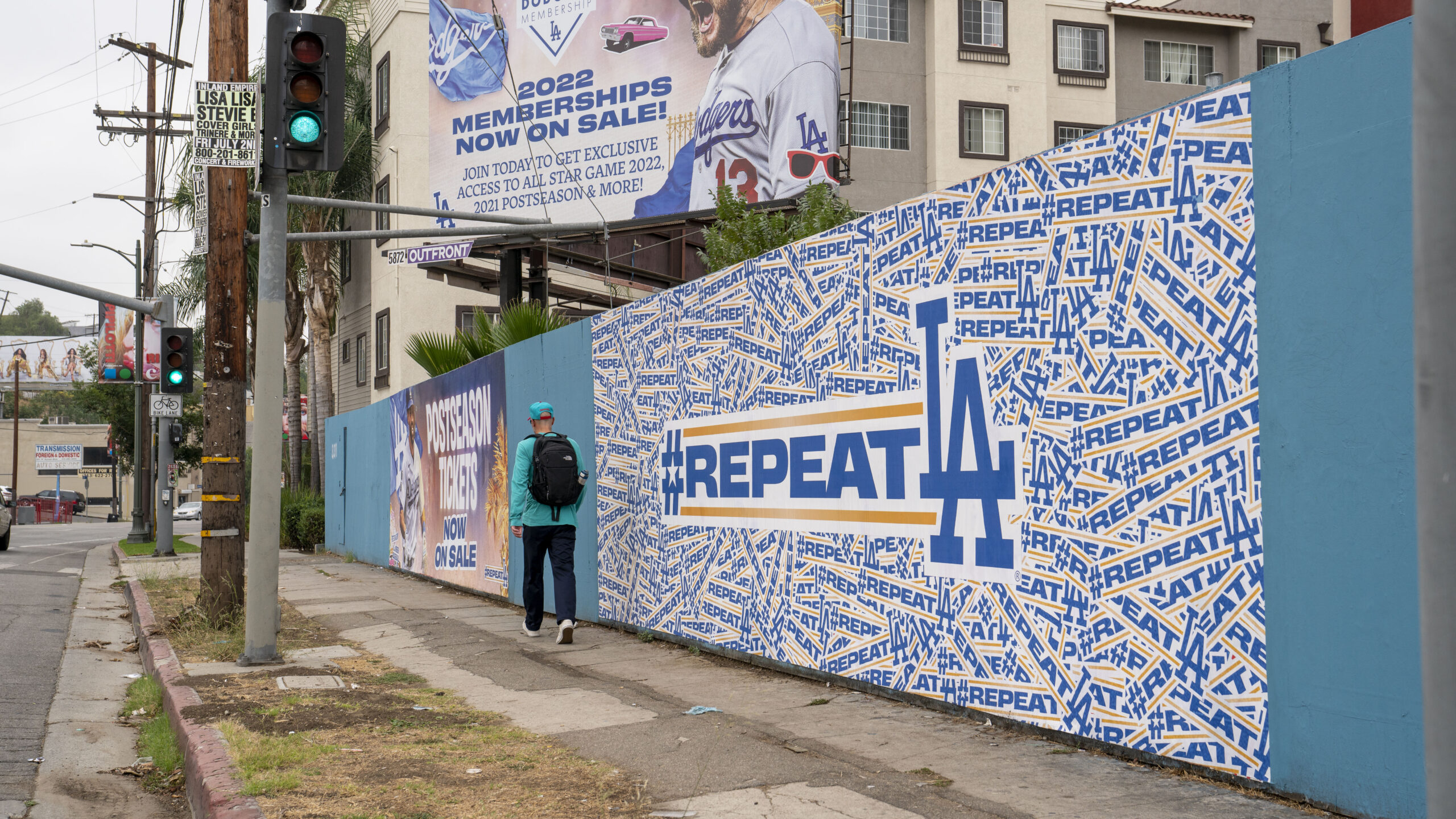 LA Dodgers Postseason Billboard Wildposting Alchemy Media