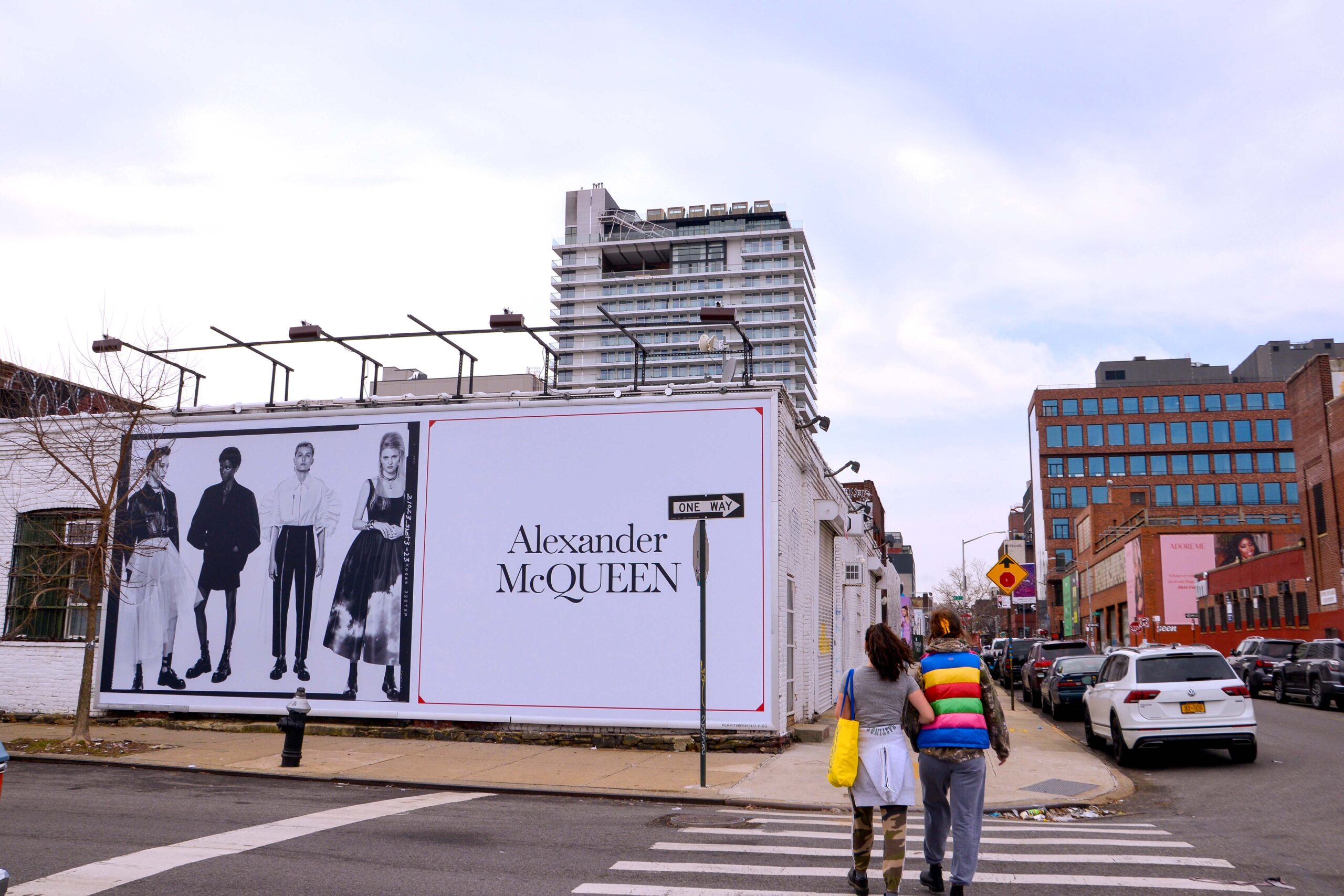 Alexander McQueen NYC Wallscapes Wythe Ave & N 15th St OOH Advertising Alchemy Media