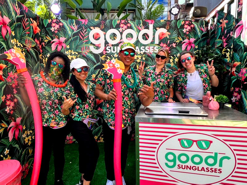 goodr Sunglasses OOH Advertising Experiential Activation NoHo, NYC