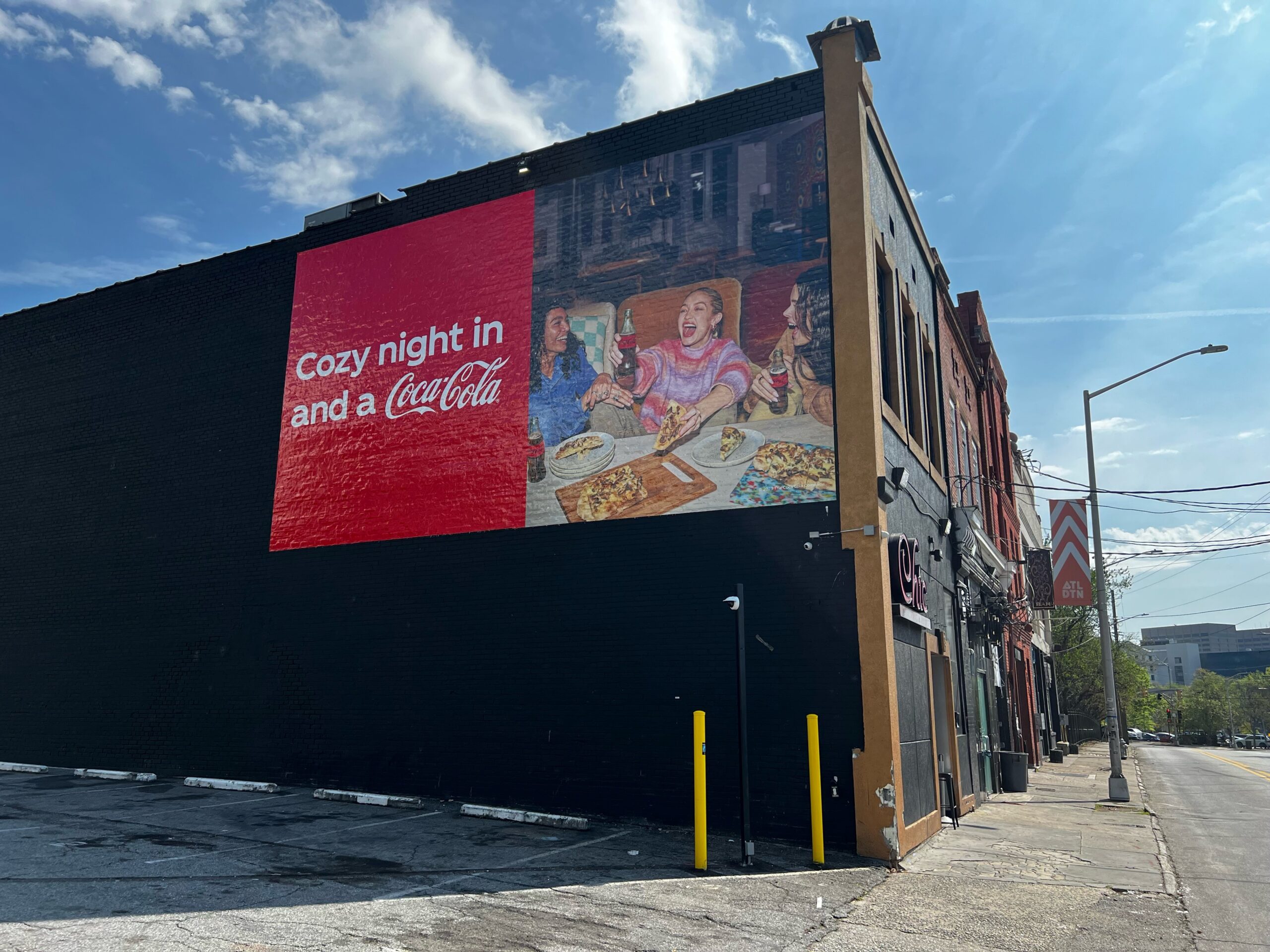 Coca-Cola Wallscapes Atlanta Wild Posting Trinity Ave SW & Ted Turner Dr SW