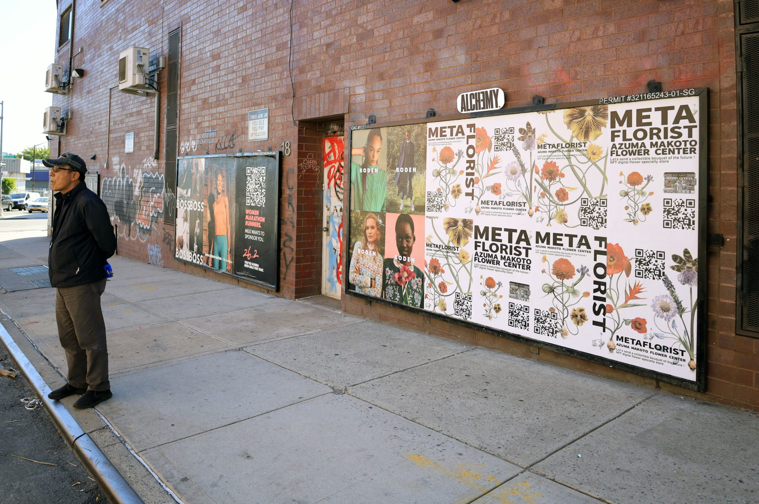 Metaflorist AAPI Heritage Month OOH Advertising Montrose Ave & Bushwick Pl Brooklyn