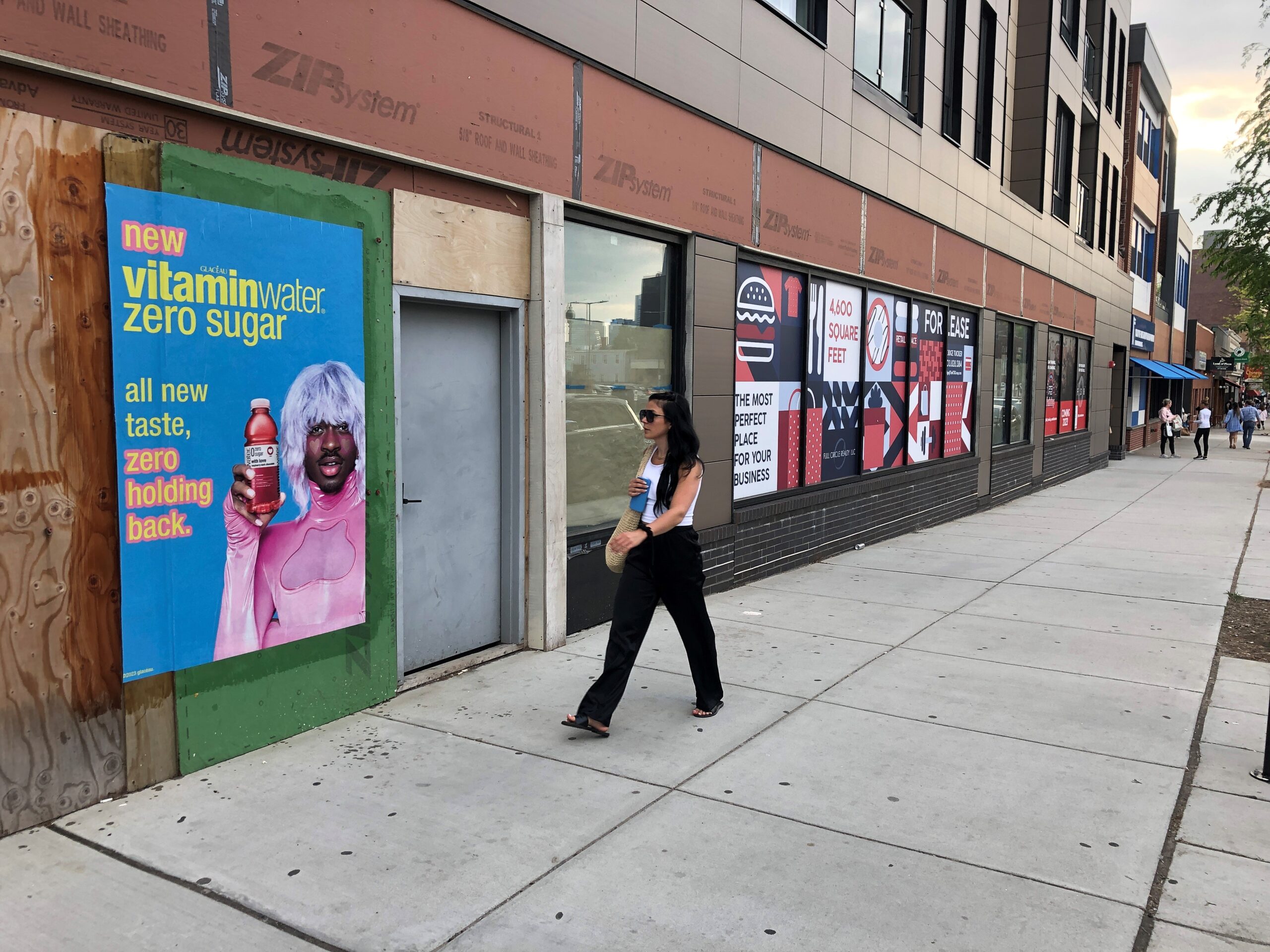Vitaminwater Zero Sugar Lil Nas X Wild Posting Boston W Broadway and Dorchester Ave