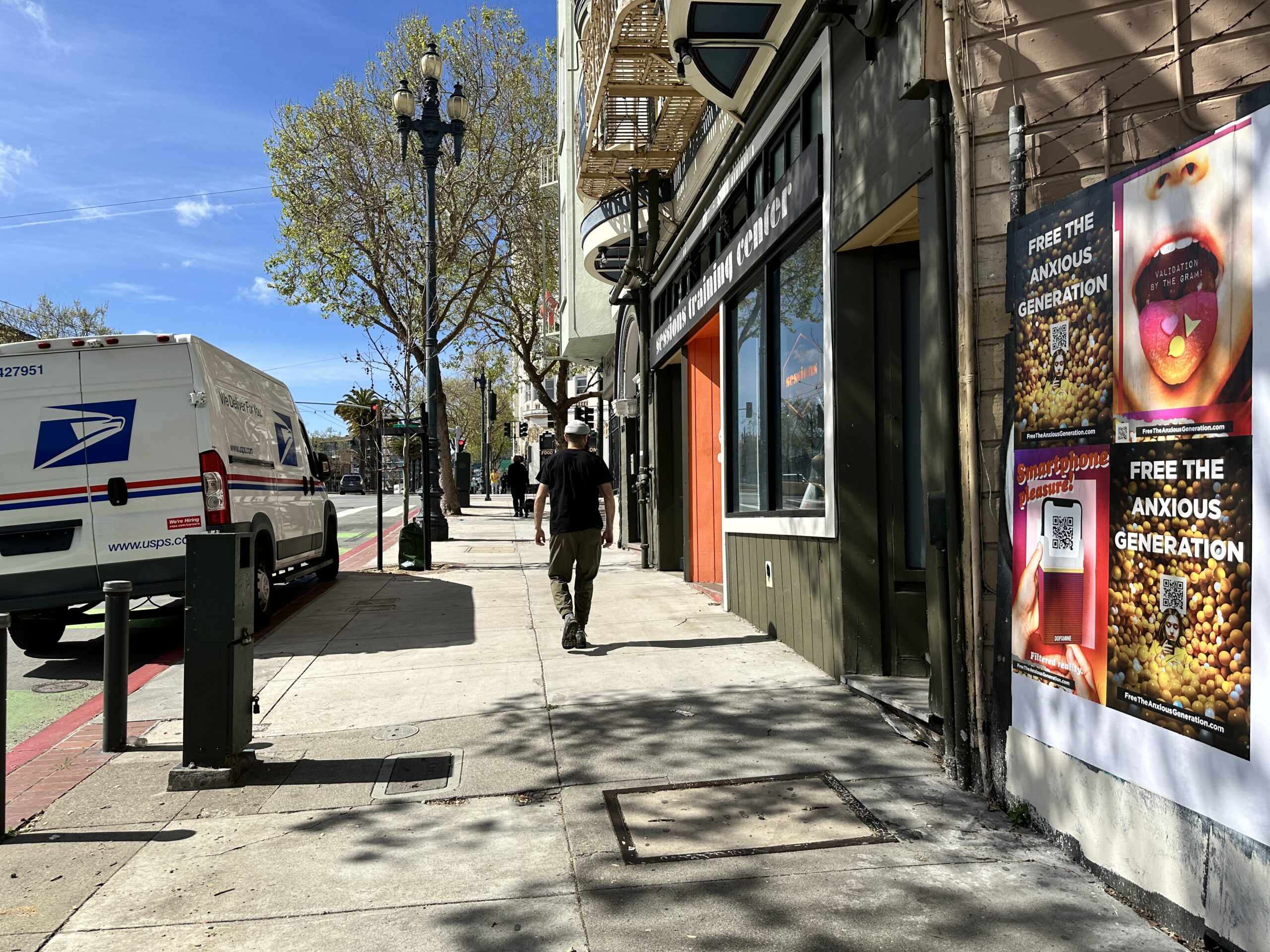 The Anxious Generation Jonathan Haidt Wild Posting San Francisco Market St