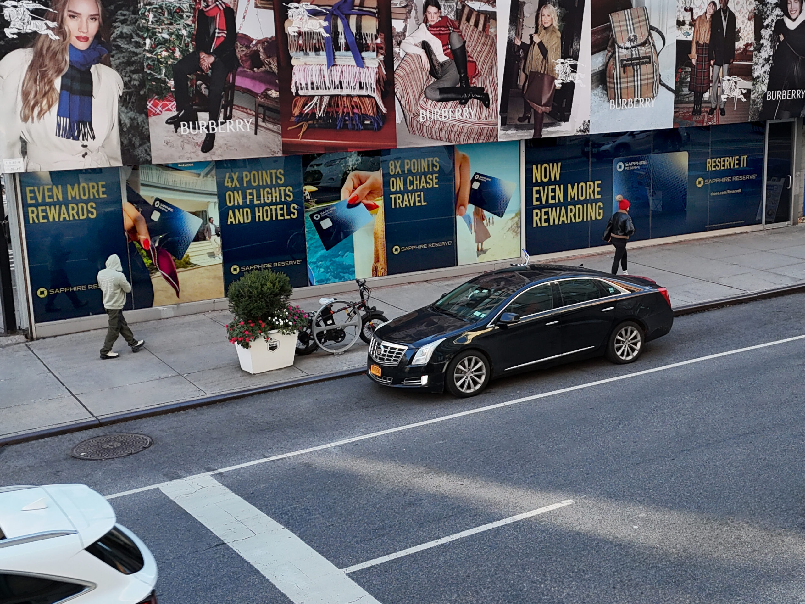 Chase Sapphire Reserve NY Wild Posting Lafayette Unit Mulberry St & Bleecker St