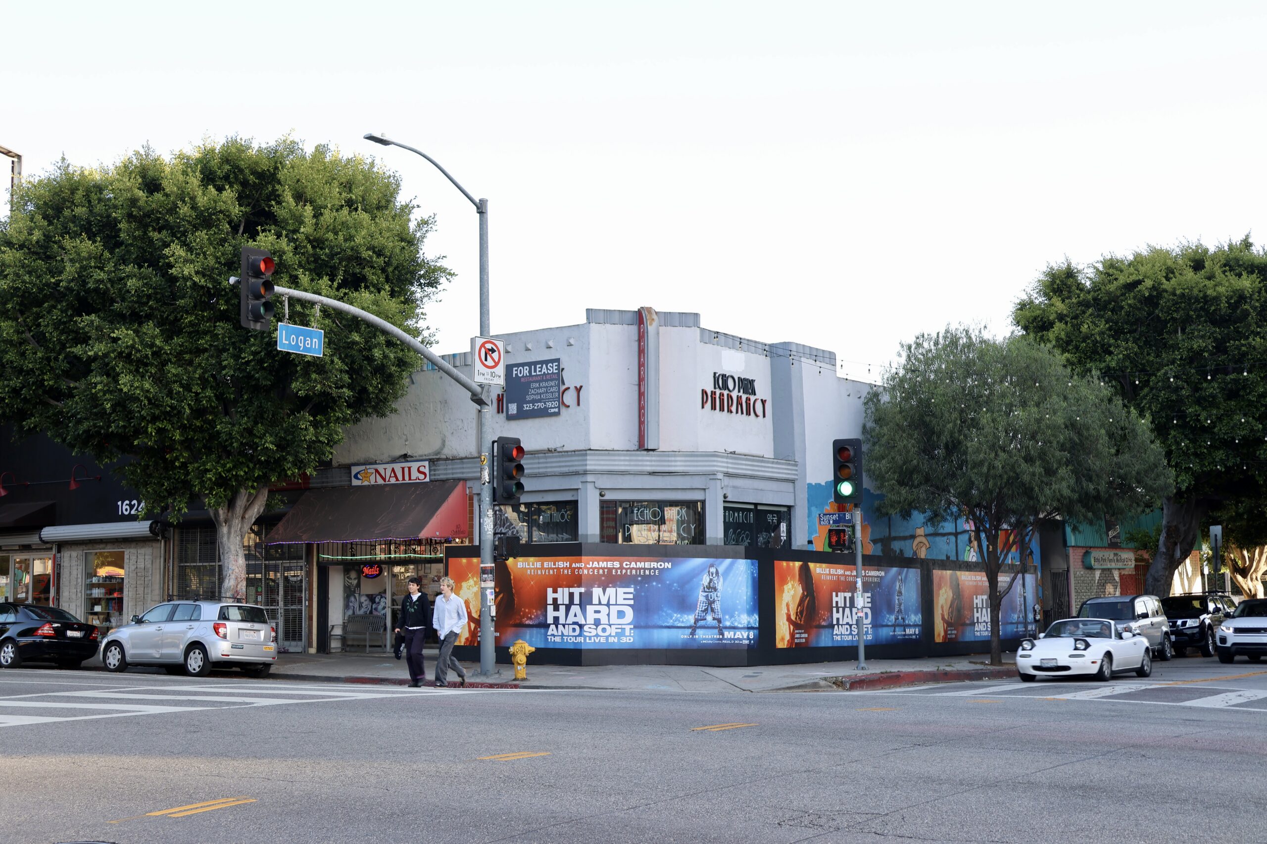 Billie Eilish Hit Me Hard and Soft LA Wild Posting W Sunset Blvd and Logan St