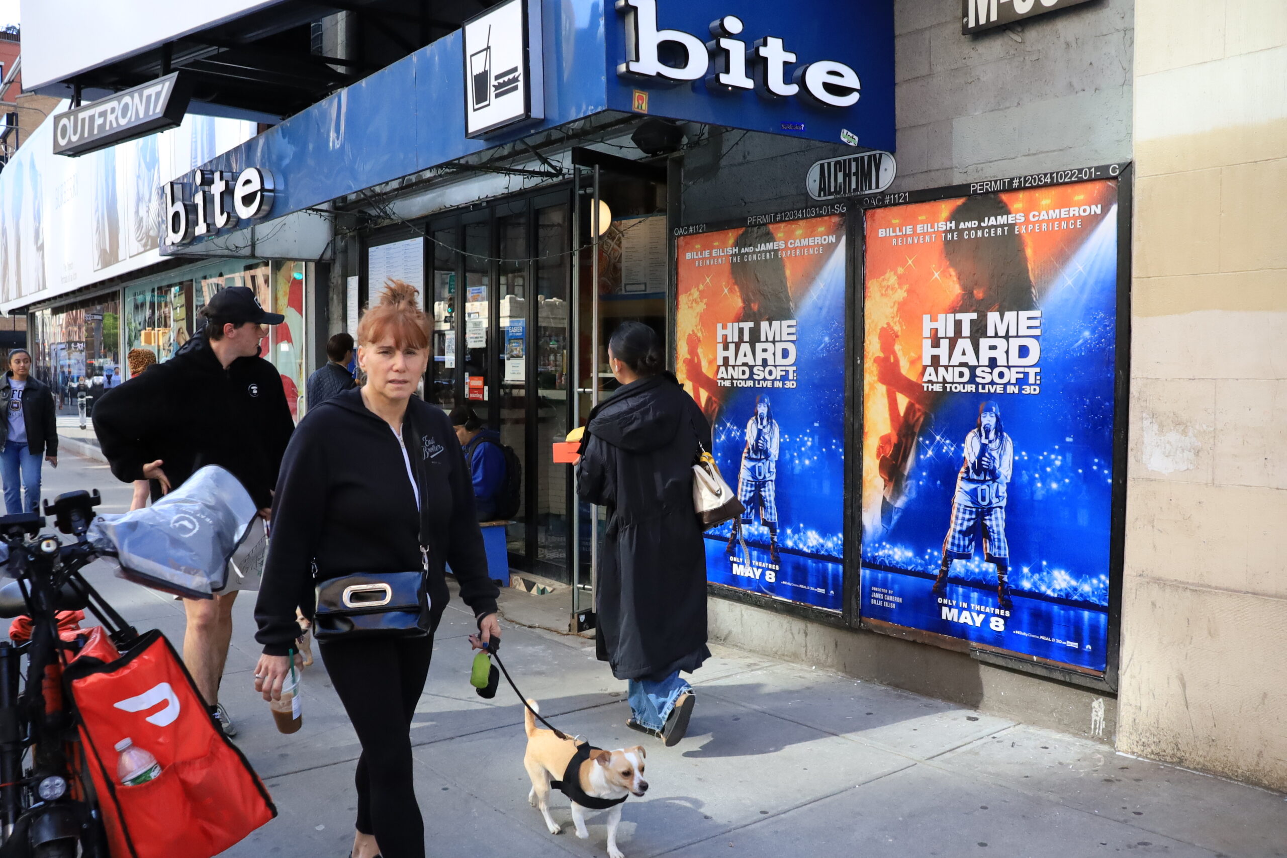 Billie Eilish Hit Me Hard and Soft NYC Wild Posting Manhattan Lafayette St and Bleecker St
