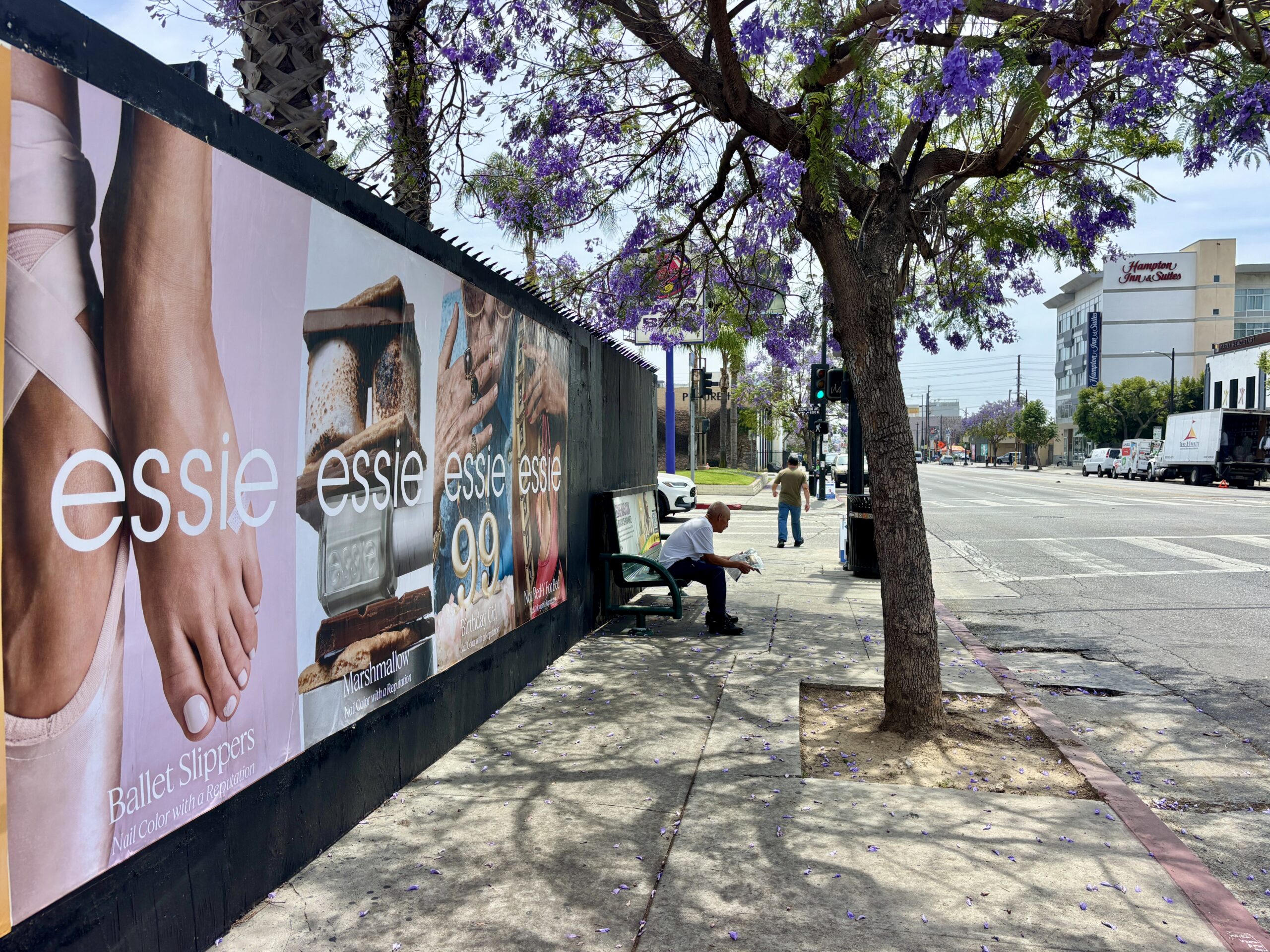 essie Color With Reputation LA Wild Posting Vine St and Lexington Ave