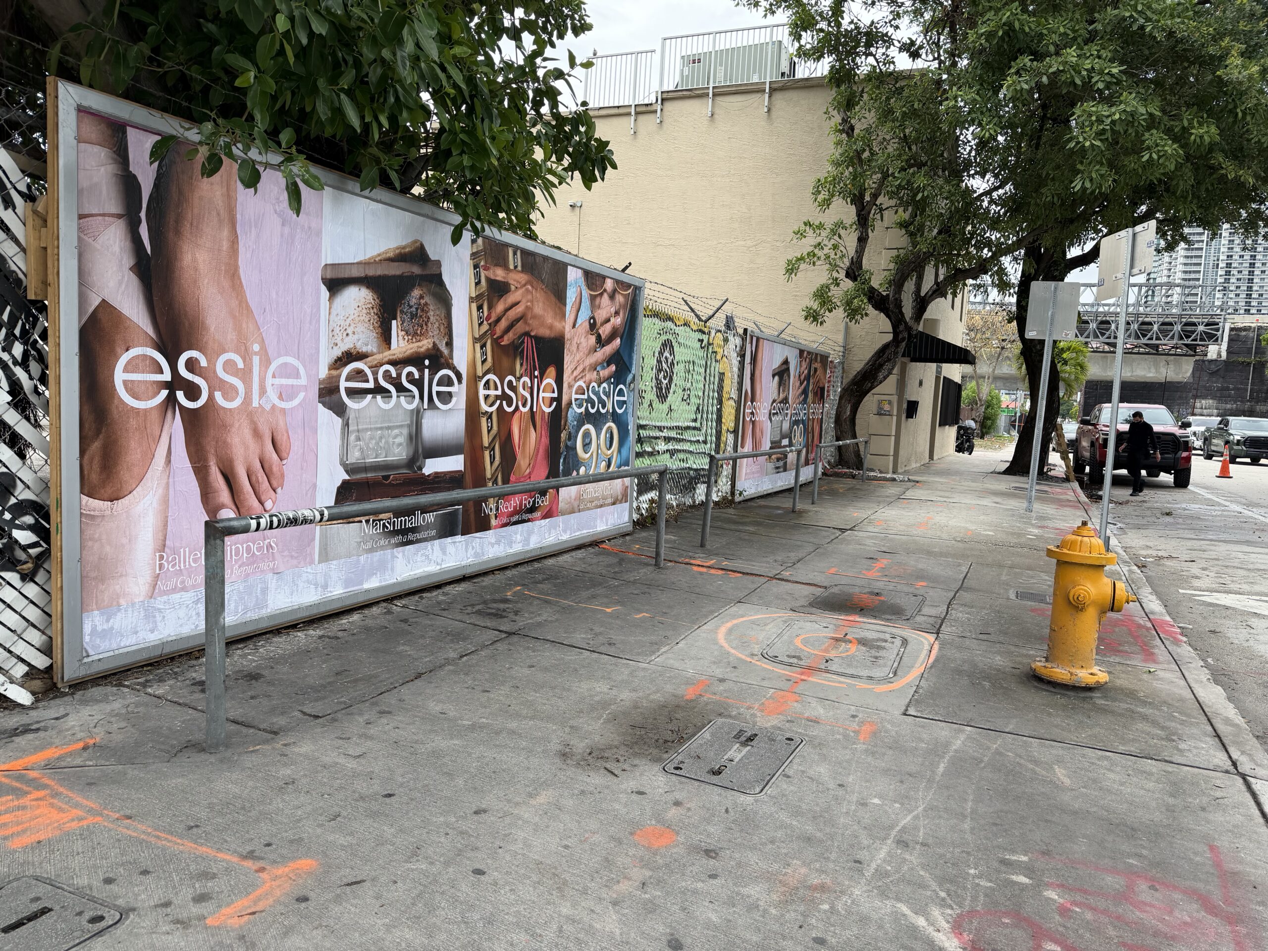 essie Color With Reputation Miami Wild Posting N Miami Ave & NW 11th St