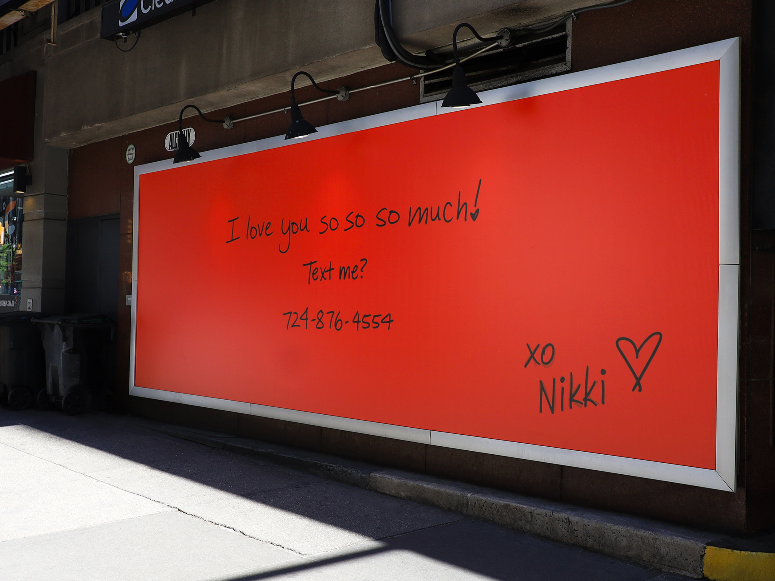Focus Features Obsession Wild Posting NYC Experiential Ads Pt 1 Broadway & W 51st St