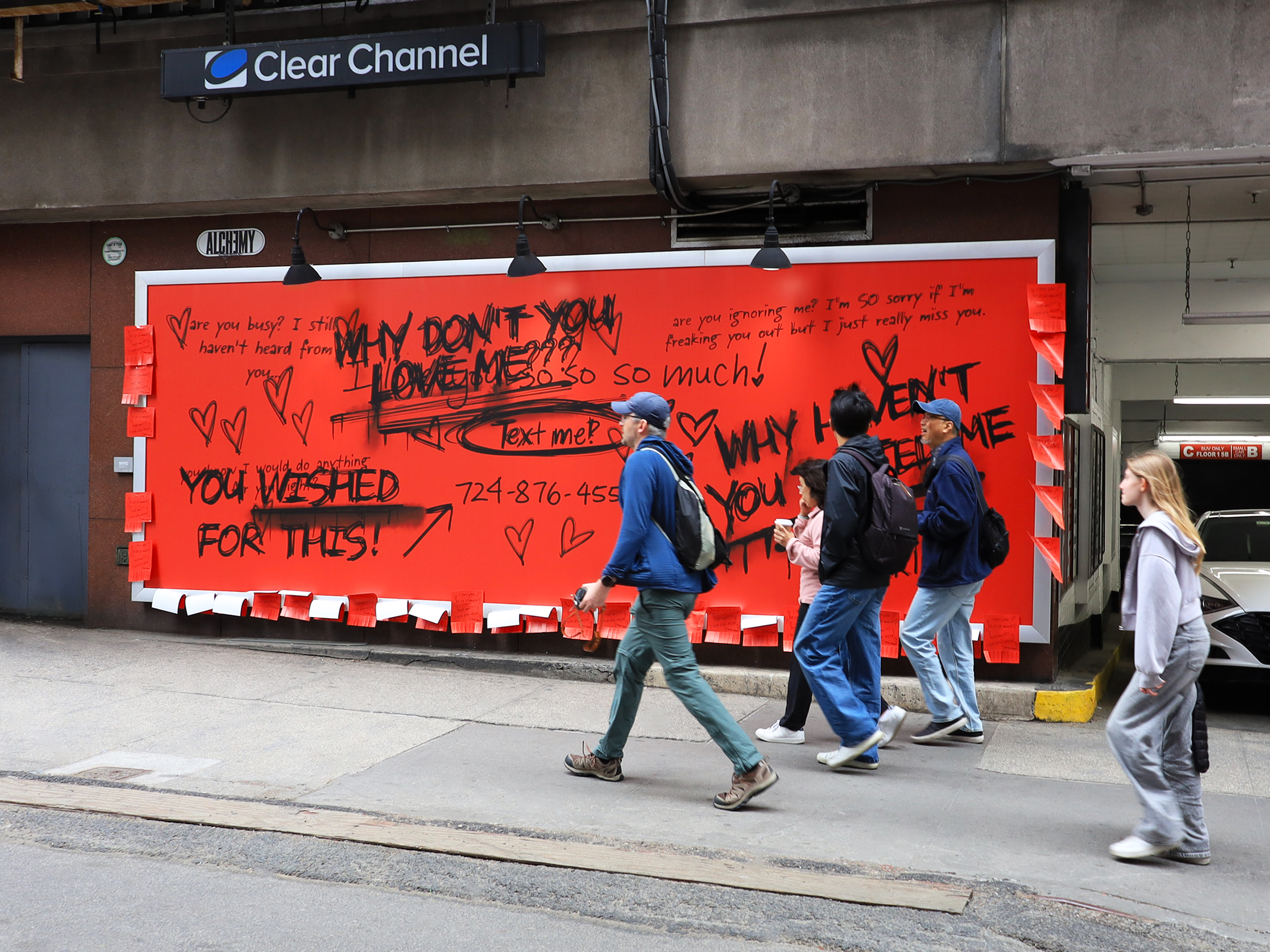 Focus Features Obsession Wild Posting NYC Experiential Ads Pt 3 Broadway & W 51st St