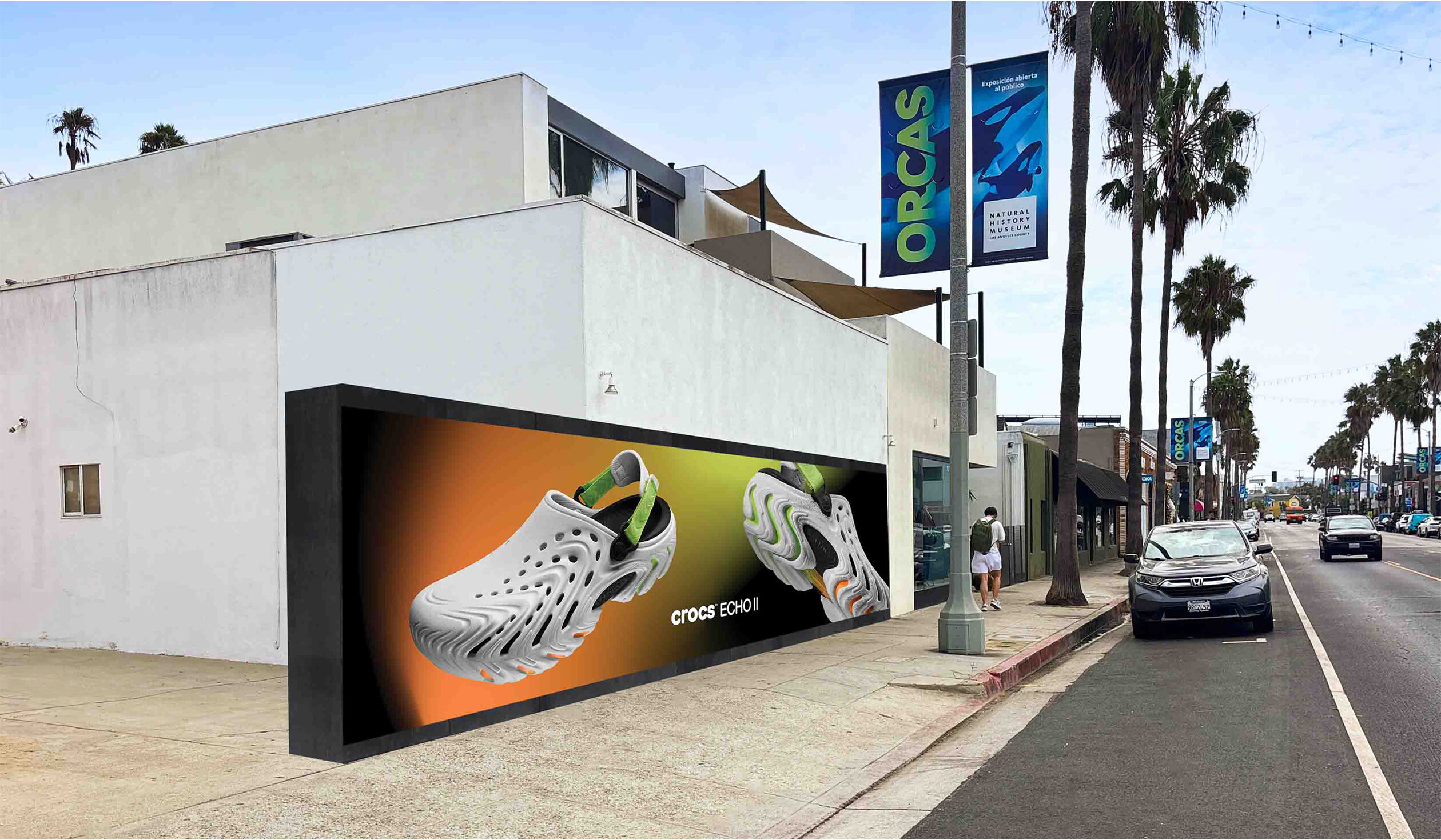 Crocs Los Angeles Wild Posting Street-Level Advertising OOH